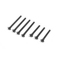 Losi Inner and Outer Hinge Pin Screw Set, V100 - LOS235225