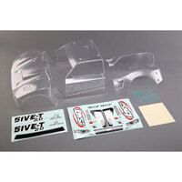 Losi Complete Body Set, Clear, 5ive-T 2.0 - LOS350006
