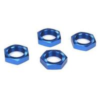 Losi Wheel Nuts, Blue Anodized (4): 5IVE-T - LOSB3227