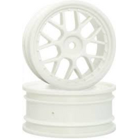 LRP 7-Spoke Wheel white (2 pcs) - S10 TC Blast