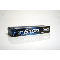 LRP HV LCG Stock Spec GRAPHENE-4 6100mAh Hardcase battery - 7.6V LiPo - 135C/65C