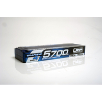 LRP HV Ultra LCG Modified GRAPHENE-4 5700mAh Hardcase battery - 7.6V LiPo - 120C/60C