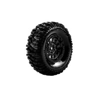 LOUISE WORLD CR-Mallet Super Soft Crawler Tyre 1.9" class tyre 12mm hex - LT3346VB