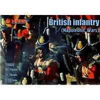 Mars 1/72 British infantry Plastic Model Kit