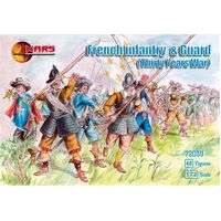 Mars 1/72 Thirty Years War French infantry and Guard Plastic Model Kit