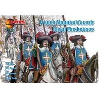 Mars 1/72 French mounted Guards royal musketeers Plastic Model Kit