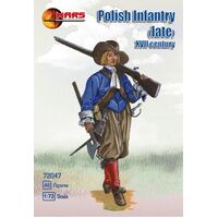 Mars 1/72 Polish infantry (late) 1st half XVII c 48 figures Plastic Model Kit