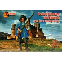 Mars 1/72 Royal French infantry and guards 2 half of the 17th century Plastic Model Kit