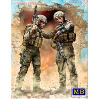 Master Box 1/24 Modern War Series, kit No. 1. Our route has been changed! Plastic Model Kit