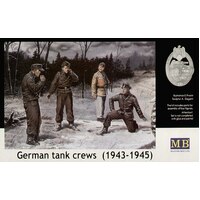 Master Box 1/35 German tank crew (1943-1945) Kit No1 Plastic Model Kit