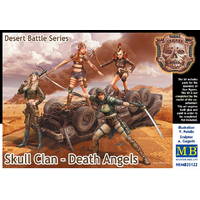Master Box 1/35 Desert Battle Series, Skull Clan - Death Angels Plastic Model Kit