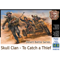 Master Box 35140 1/35 Desert Battle Series, Skull Clan - To Catch a Thief Plastic Model Kit - MB35140