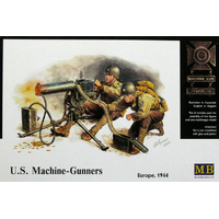 Master Box 1/35 U.S. Machine-gunners Plastic Model Kit