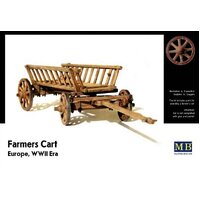 Master Box 3537 1/35 Farmer's Cart, Europe, WWII Era Plastic Model Kit - MB3537