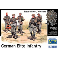Master Box 1/35 German Elite Infantry, Eastern Front, WW II era Plastic Model Kit