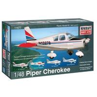 Minicraft 11677 1/48 Piper Cherokee with 4 Marking Options Plastic Model Kit - MI11677