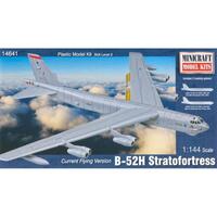 Minicraft 14641 1/144 B-52 H USAF (Current Flying Version) with 2 marking options Plastic Model Kit - MI14641