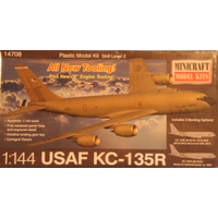 Minicraft 14708 1/144 KC-135R USAF with 2 marking options Plastic Model Kit - MI14708