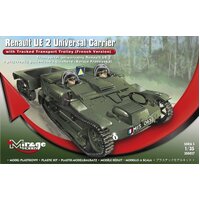 Mirage 355027 1/35 Renault UE2 Universal Carrier Carrier w/ Tracked Transport Trolley (French Ver.) - MIR355027