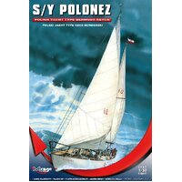 Mirage 1/50 YACHT S/Y "POLONEZ" - (in catalogue No 50202) Plastic Model Kit