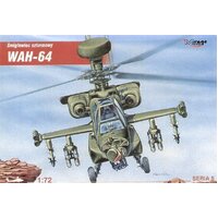 Mirage 72053 1/72 WAH-64 Multi-Mission Combat Helicopter Plastic Model Kit - MIR72053