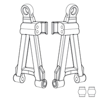 MJX Front Lower Suspension Arms [16220]