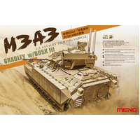 Meng 1/35 U.S. Cavalry Fighting Vehicle M3A3 Bradley w/BUSK III Plastic Model Kit