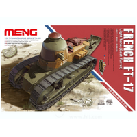 Meng 1/35 French FT-17 Light Tank (Cast Turret)   Plastic Model Kit