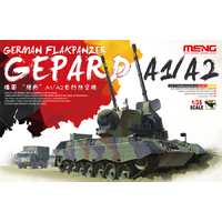 Meng 1/35 German Flakpanzer Gepard A1/A2 Plastic Model Kit