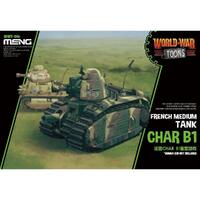 Meng French Heavy Tank Char B1 Plastic Model Kit