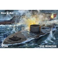 Micromir 1/144 USS Monitor Plastic Model Kit