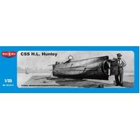 Micromir 1/35 CSS H.L.Hunley Plastic Model Kit