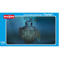 Micromir 1/35 Turtle - first combat submarine Plastic Model Kit