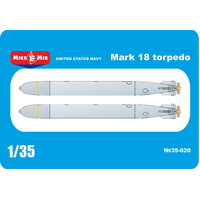 Micromir 1/35 USA Mark18 torpedo (2 pcs in box ) Plastic Model Kit