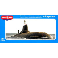 Micromir 1/350 Akula - Typhoon ballistic missile submarine Plastic Model Kit