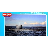 Micromir 1/350 HMS Meteorite - British submarine Plastic Model Kit