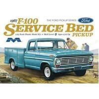 Moebius 1239 1/25 1967 Ford F100 Service Bed Truck Plastic Model Kit - MO1239