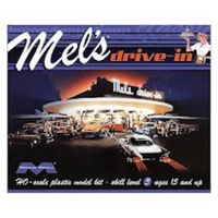 Moebius 935 Mel's Drive-In (HO Scale) Plastic Model Kit - MO935