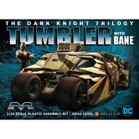 Moebius 1/25 Batman: Dark Knight Armored Tumbler w/ Bane Plastic Model Kit [967]
