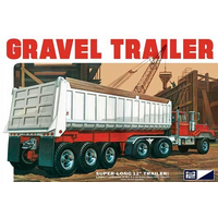 MPC 1/25 3 Axle Gravel Trailer Plastic Model Kit