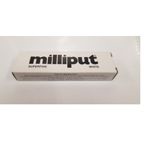 MILLIPUT SUPERFINE WHITE 2-PART EPOXY PUTTY - MPT-SUPERFINE