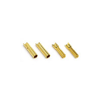 MUCH MORE 4MM BULLET CONNECTOR MALE 2PCS - MR-CE-HLM