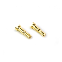 MUCH MORE 4mmm & 5mm Multi Bullet Plug [Male] 2pcs  - MR-CE-MB45