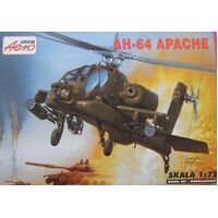 Mistercraft A-059 1/72 AH-64A "Apache" Plastic Model Kit - MSC-A059