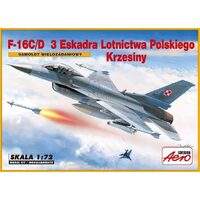 Mistercraft A-288 1/72 F-16C/D Eskadra Polska Krzesiny Plastic Model Kit - MSC-A288