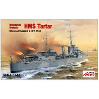 Mistercraft A-301 1/600 HMS "Tartar" Plastic Model Kit - MSC-A301