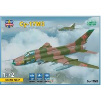 ModelSvit 72047 1/72 Sukhoi Su-17M3 Advanced fighter-bomber (3 camos) Plastic Model Kit - MSVIT72047