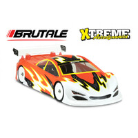Xtreme Twister Brutale Super Light Clear Body Set For 1/10 Onroad RC - MTB0418-05