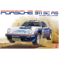 NuNu 1/24 Porsche 911 1984 Oman Rally Plastic Model Kit [24011]