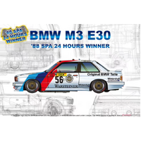 NuNu 1/24 BMW M3 E30 Spa 24h winner 1988 Plastic Model Kit